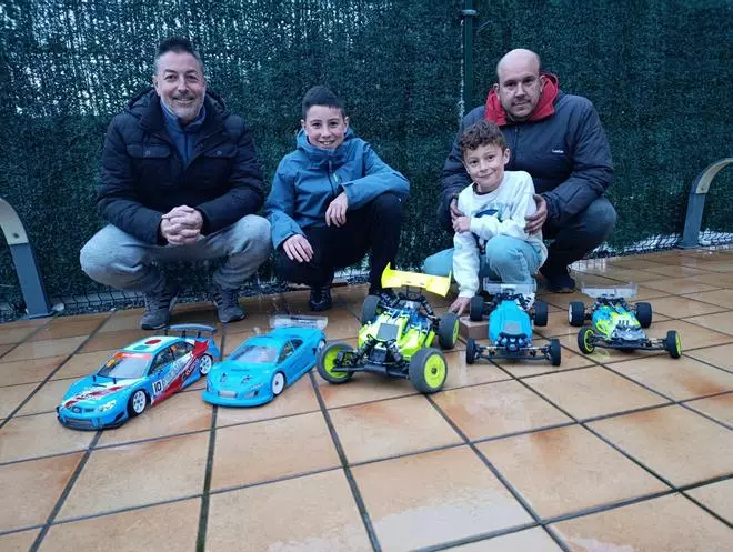 El automodelismo crea afición en Siero