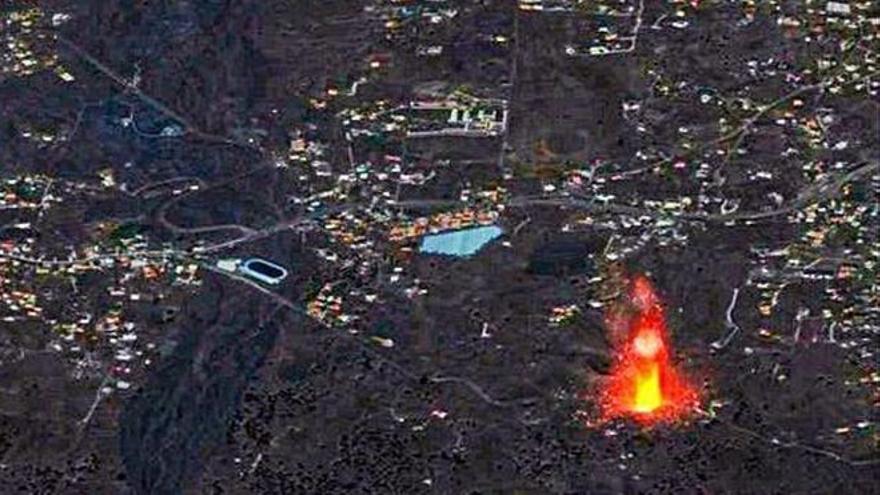 El volcán arrasa La Laguna y amenaza con sepultar a otros cinco núcleos.
