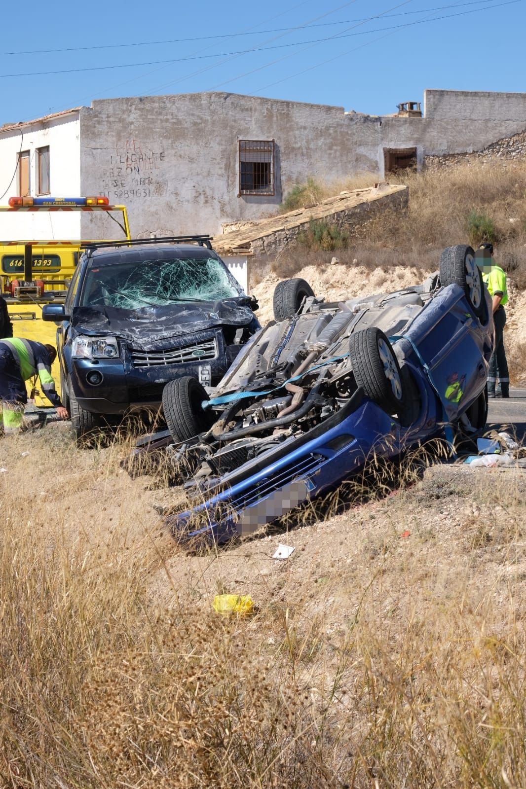 Fallece una joven de 22 años en un accidente de tráfico en la carretera de Monóvar-Pinoso