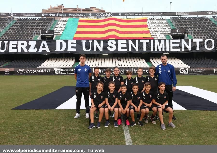 Presentación del fútbol base del CD Castellón 2018-19