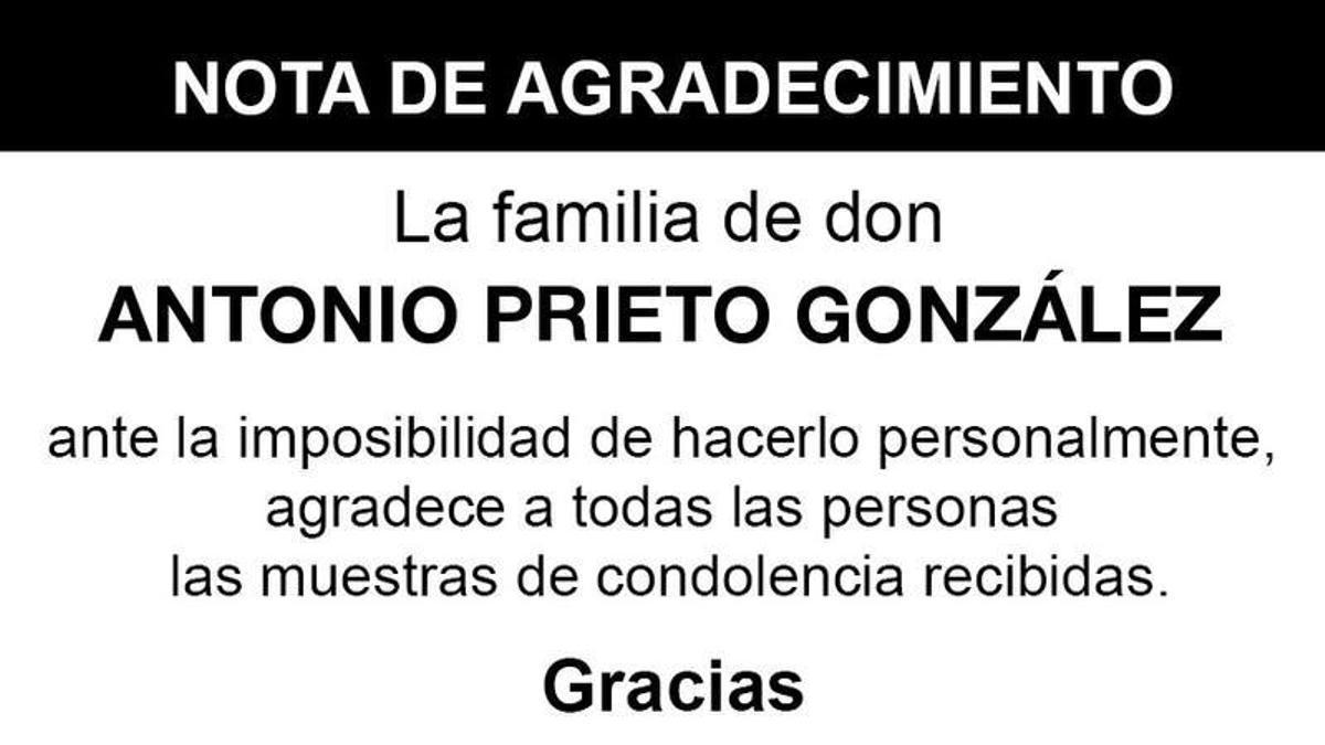 Nota Antonio Prieto González