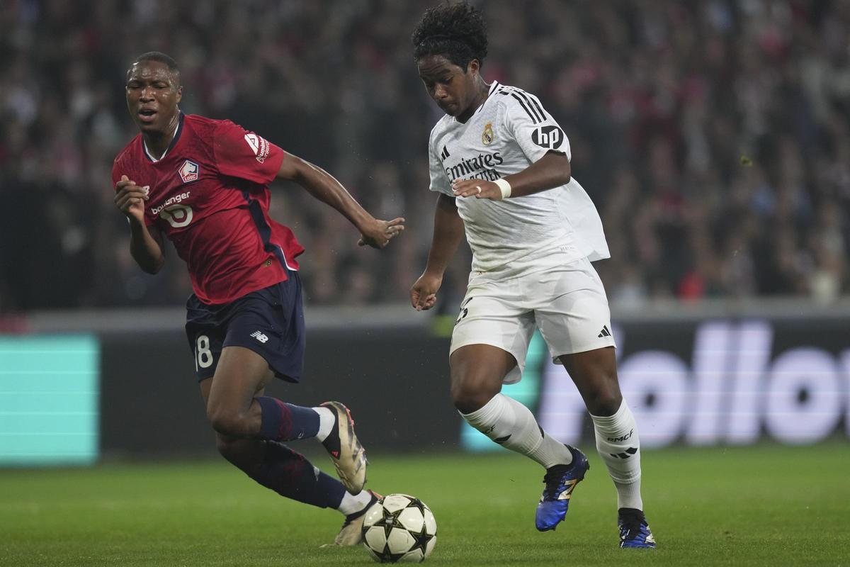 Champions League | Lille - Real Madrid, en imágenes