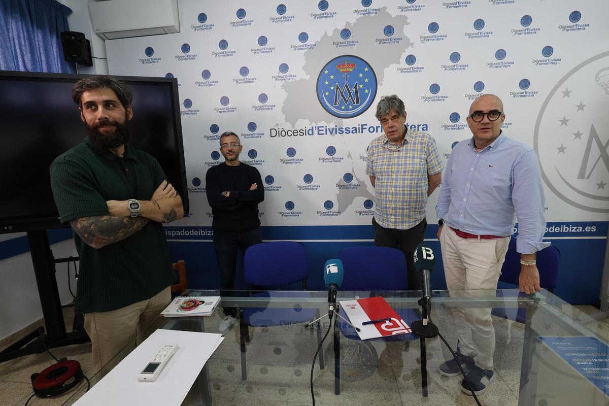 óscar Arturo Padilla, Fouad Benali, Jean Philippe Gautier y Gustavo Pérez