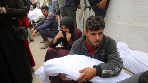 Fallecidos en ataques israelíes en la Franja de Gaza