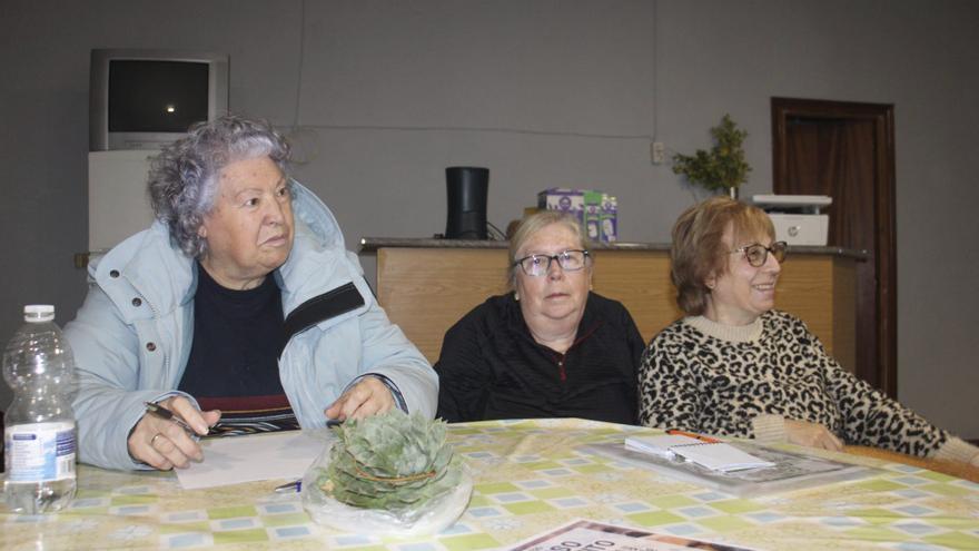 Algunas de las participantes en el curso impartido en Villanueva de Valrojo. | ARACELI SAAVEDRA