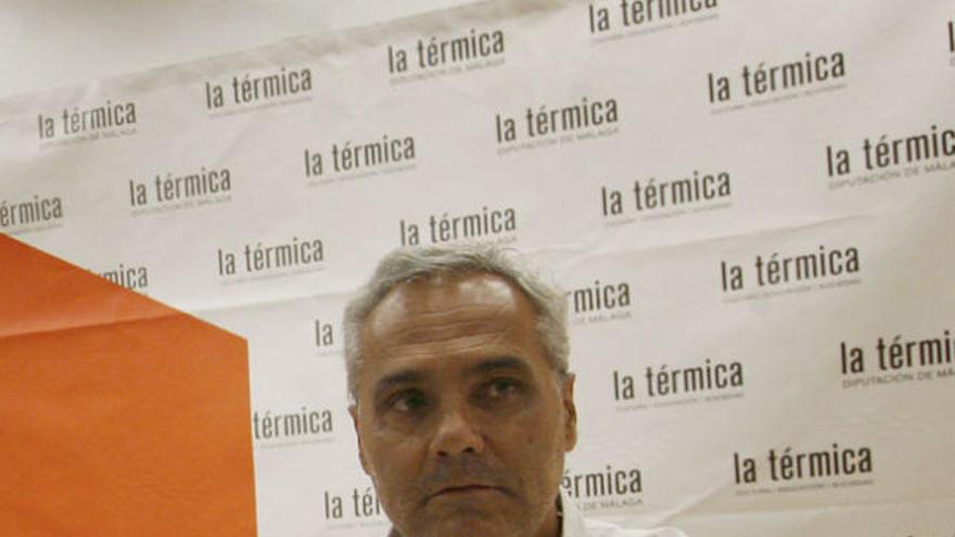 Mario Husillos, ayer durante la conferencia en La Térmica.