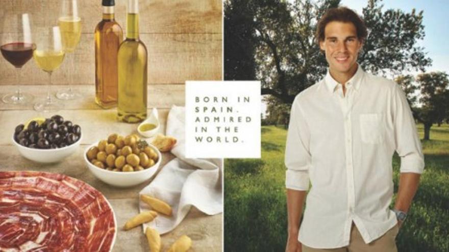 Nadal promocionará los alimentos de España en el exterior