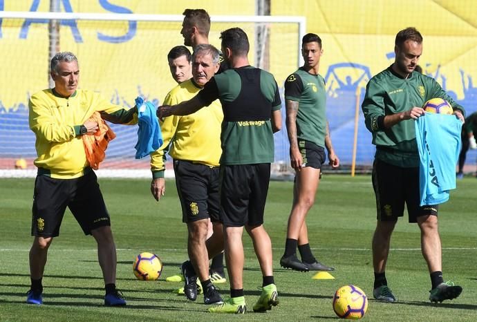 01/02/2019 TELDE. Entrenamiento UD Las Palmas en El Hornillo.  Fotografa: YAIZA SOCORRO.