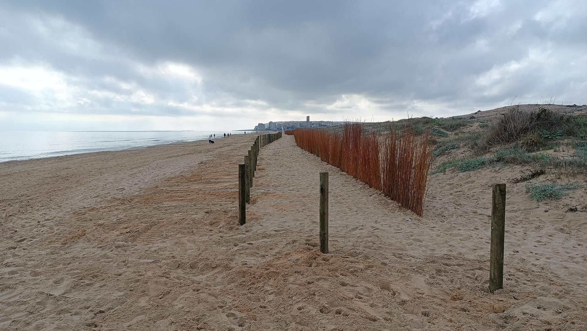 El nuevo "look" de las playas de El Altet y Arenales