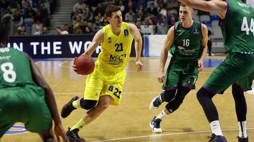 Dragan Milosavljevic, contra el Unicaja.