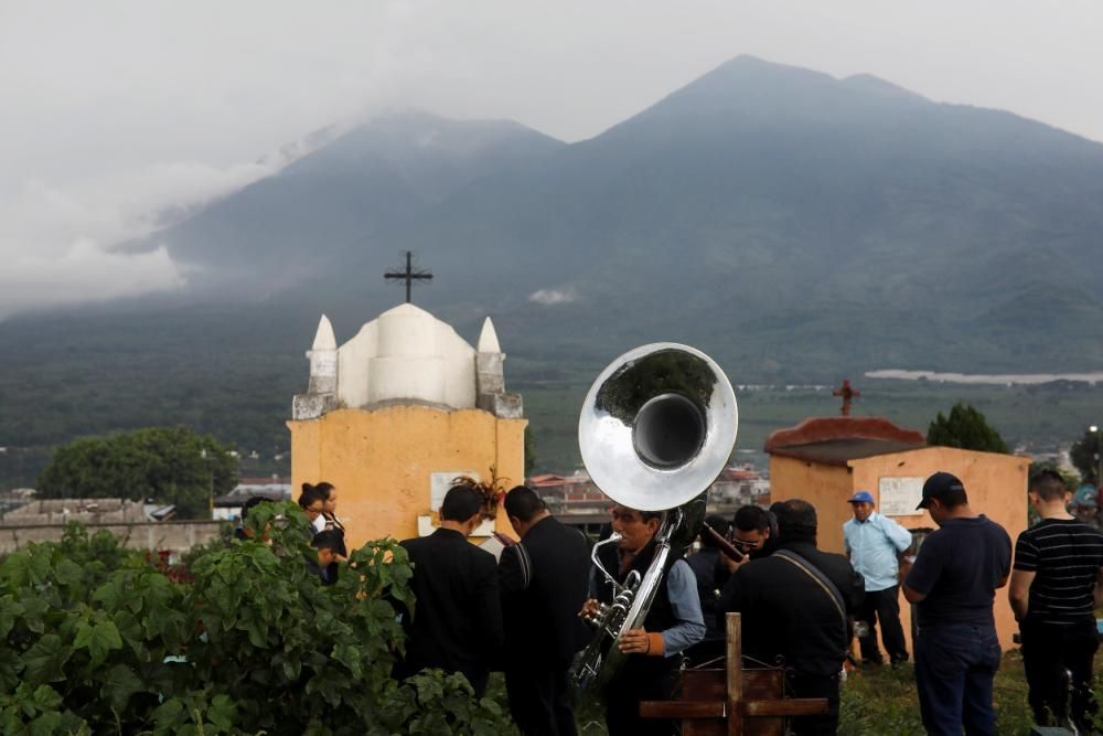 Erupció del Volcà de Fuego, al centre de Guatemala