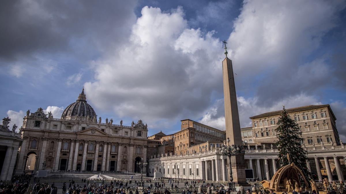 Plaza de San Pedro en el Vaticano