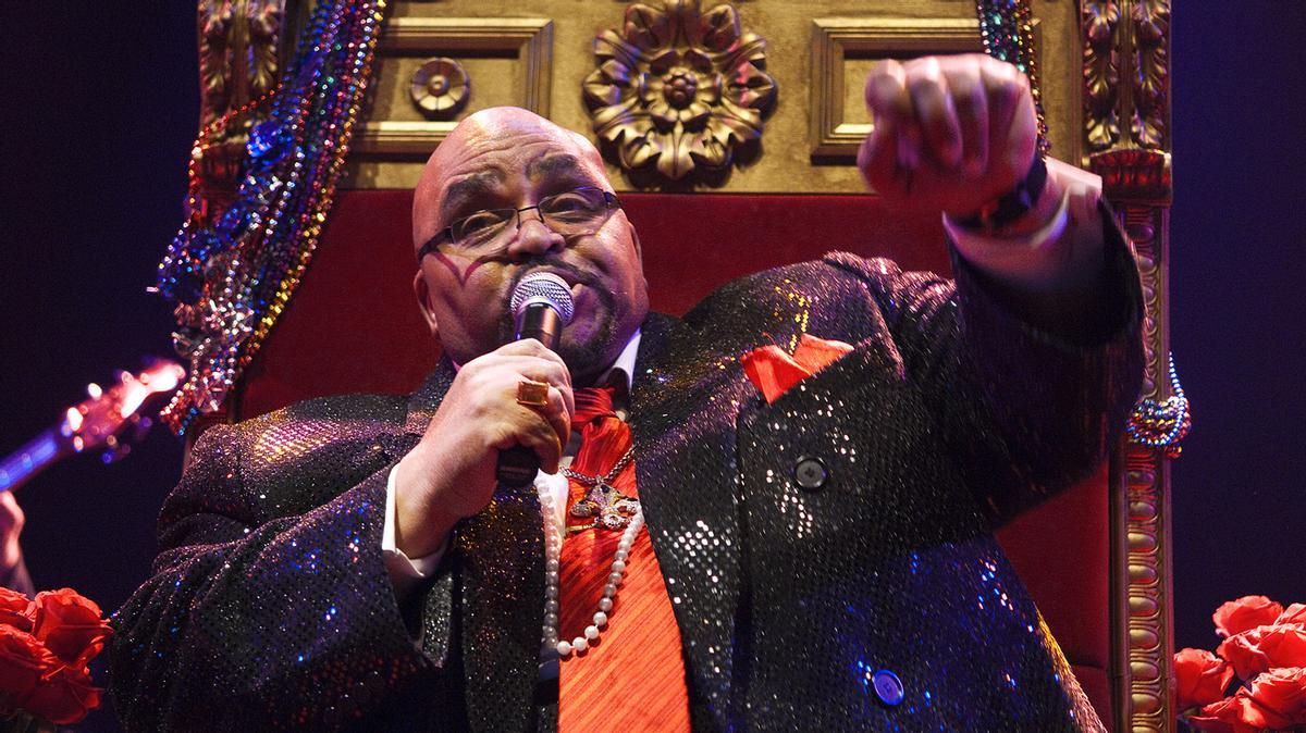 Solomon Burke, en Apolo, en 2010.