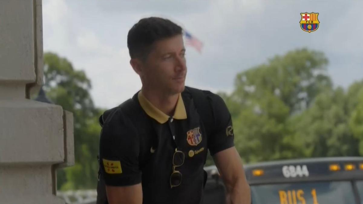 El Barça ya está en Annapolis y se entrena para el clásico contra el Real Madrid en Nueva Jersey