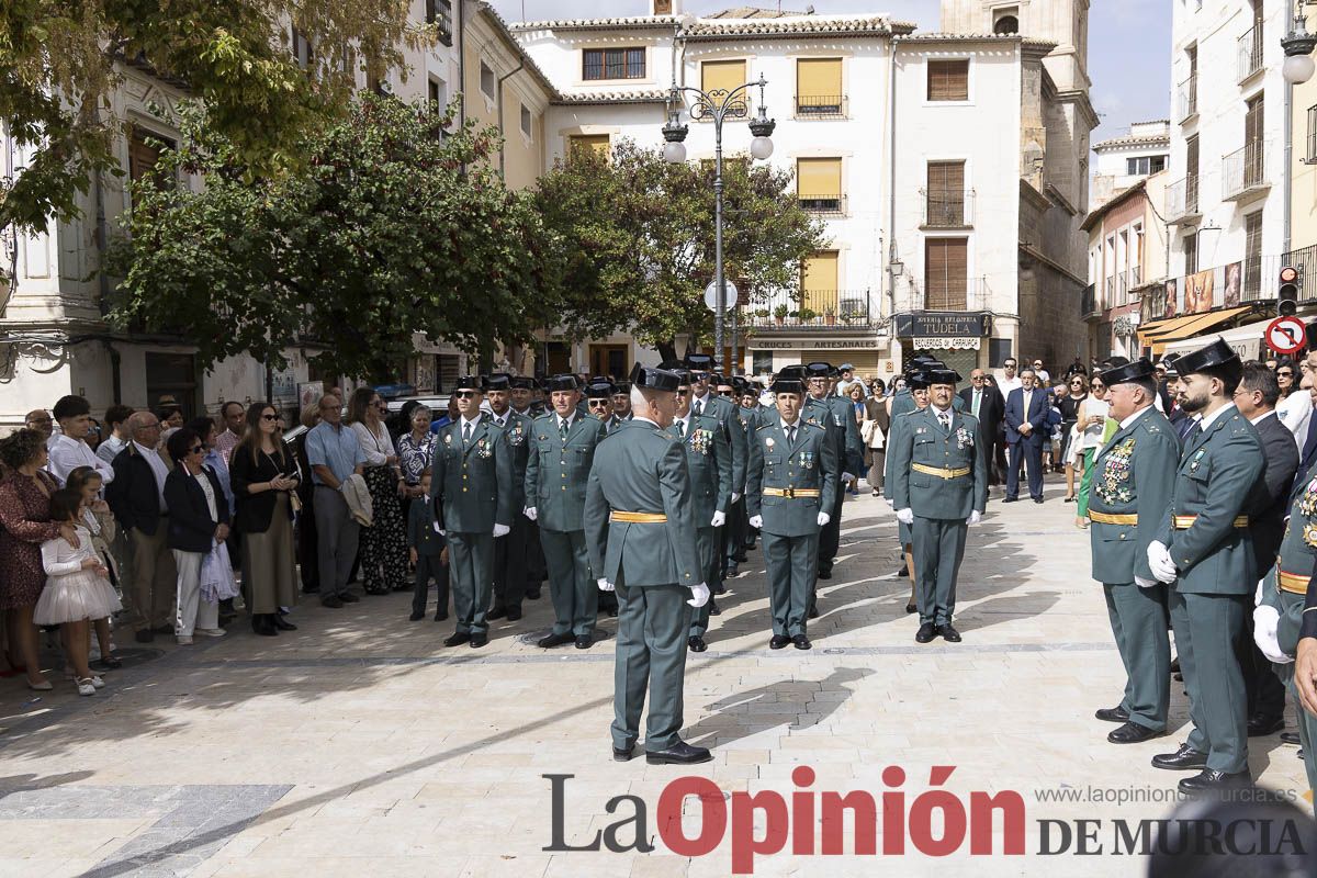 Así se ha vivido el día de la patrona de la Guardia Civil en Caravaca