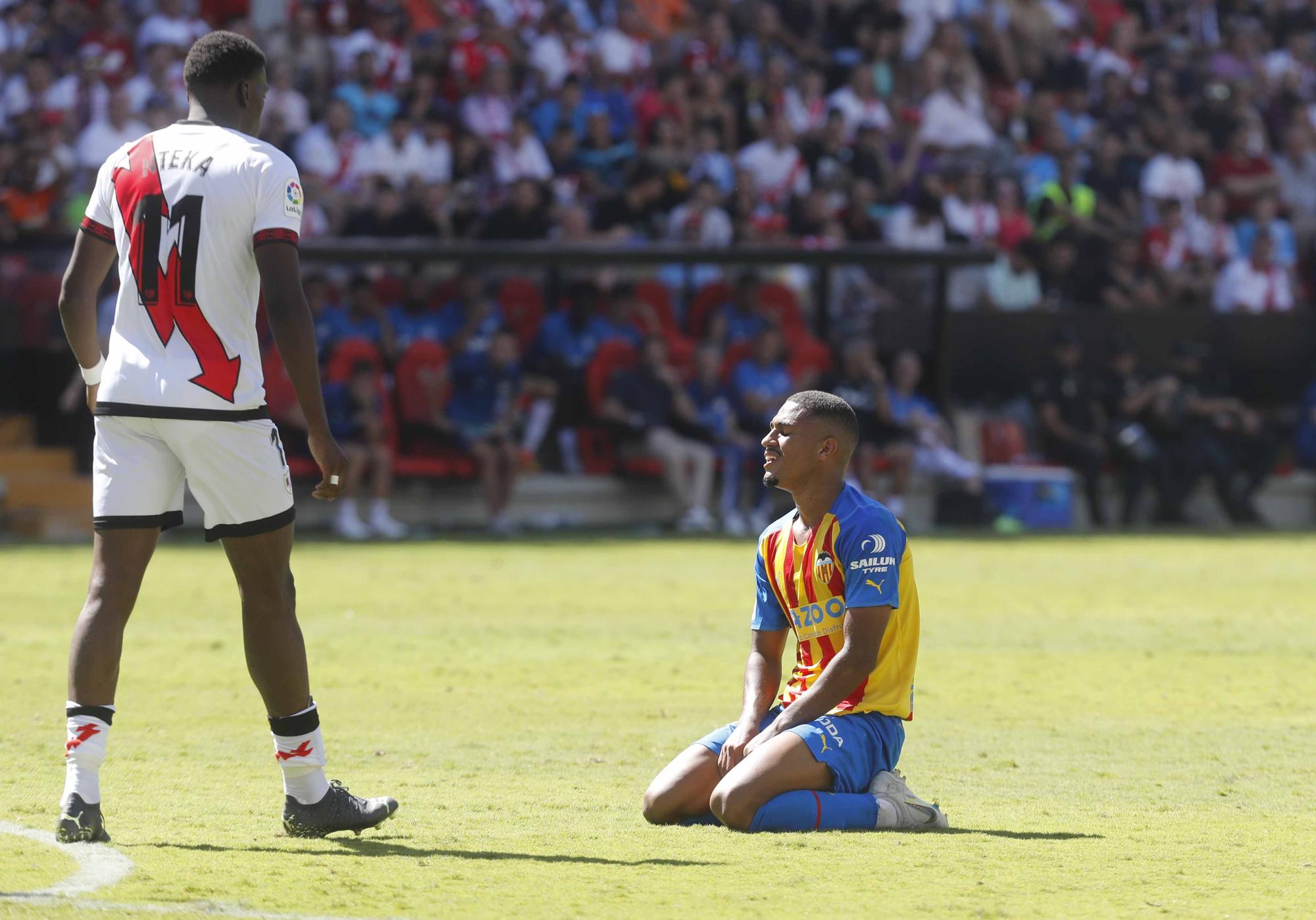 El Rayo - Valencia, en imágenes