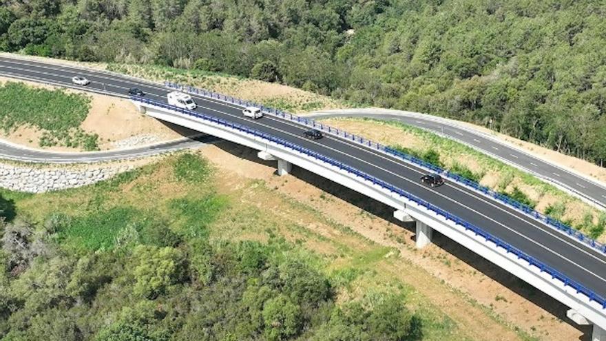 Acaben les obres de millora del tram Tordera-Maçanet de la Selva de l&#039;N-II, que han costat 30 milions d&#039;euros