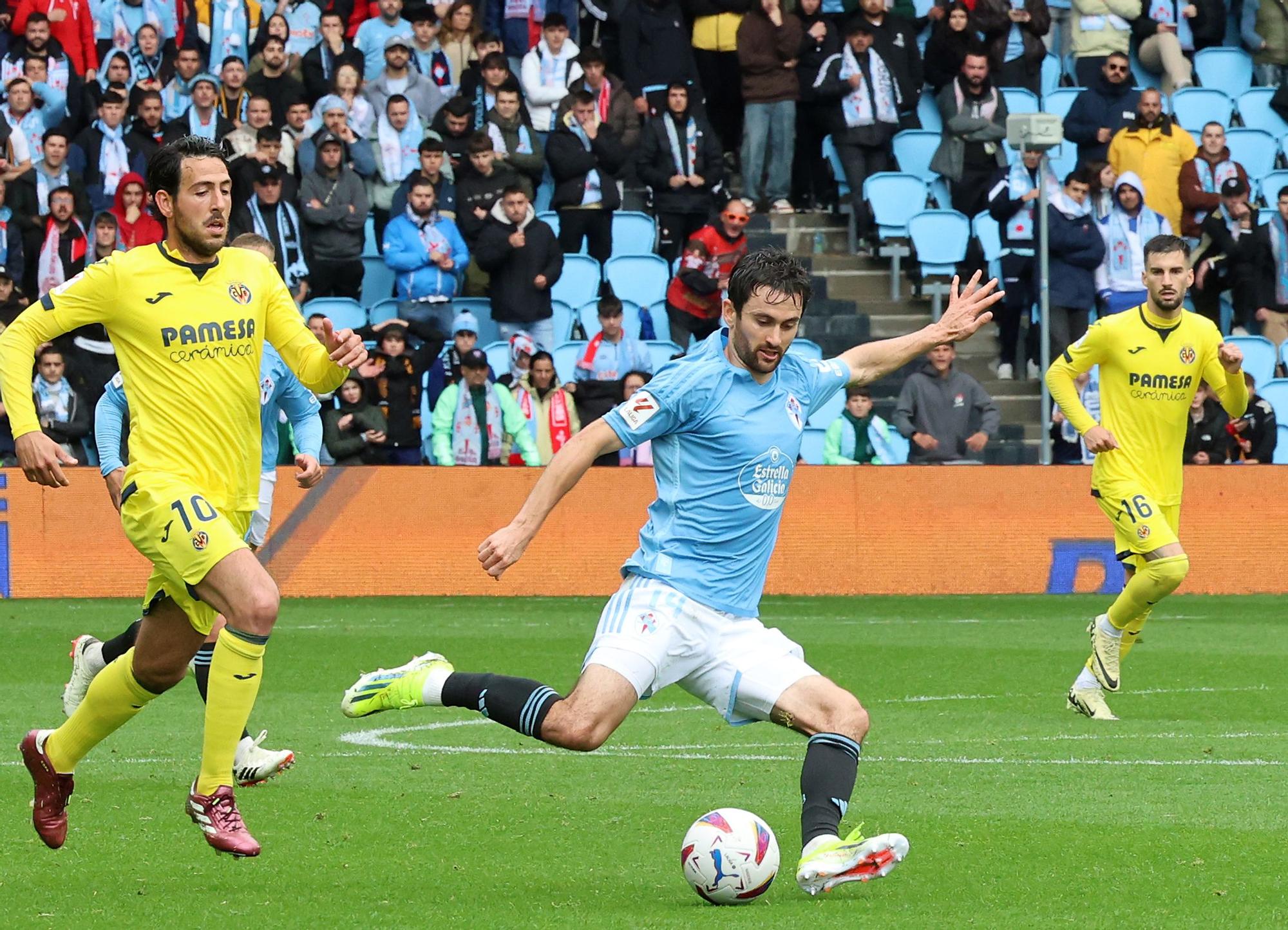 El Celta-Villarreal, en imágenes