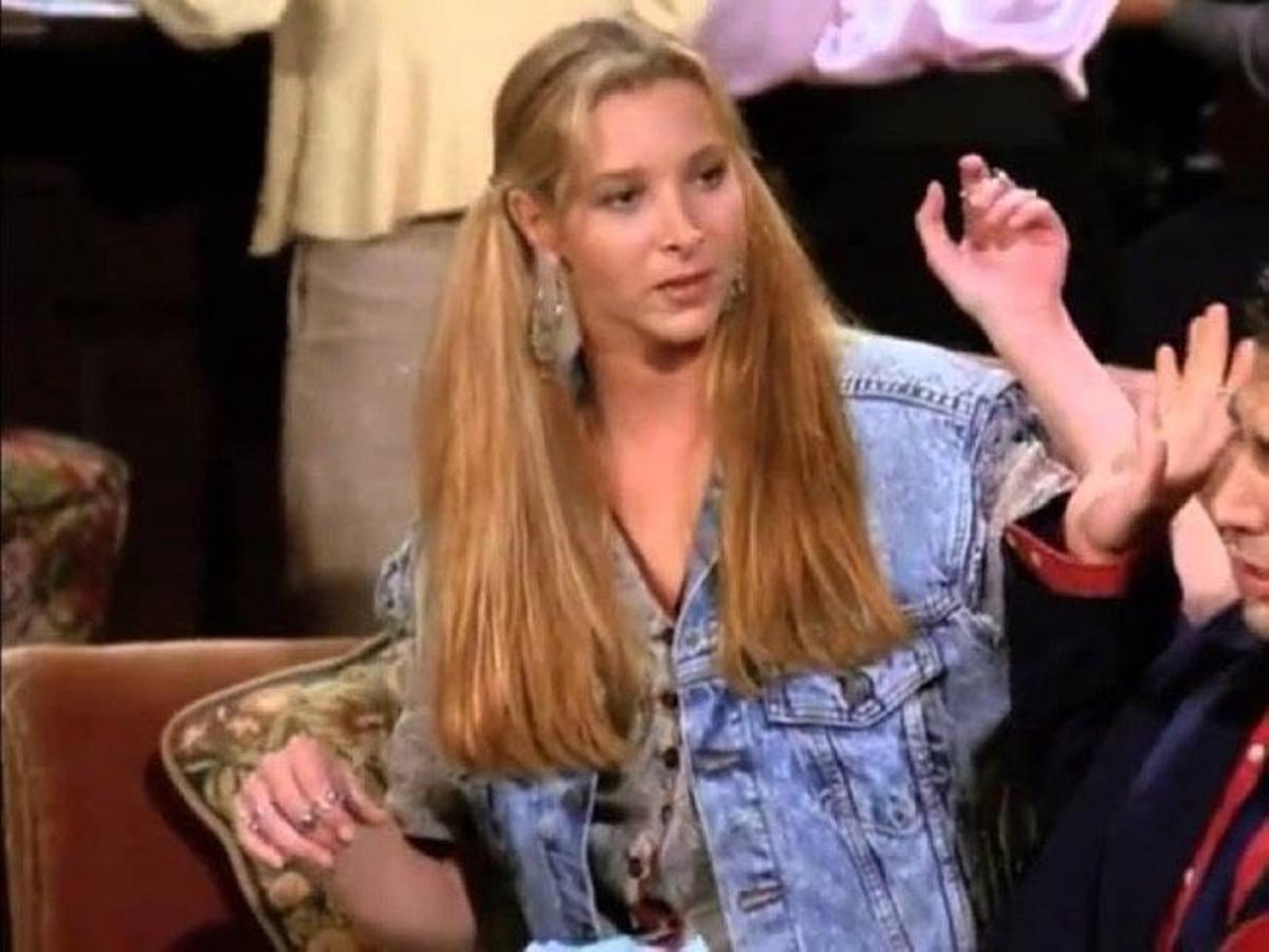 Phoebe Buffay en el episodio uno de Friends