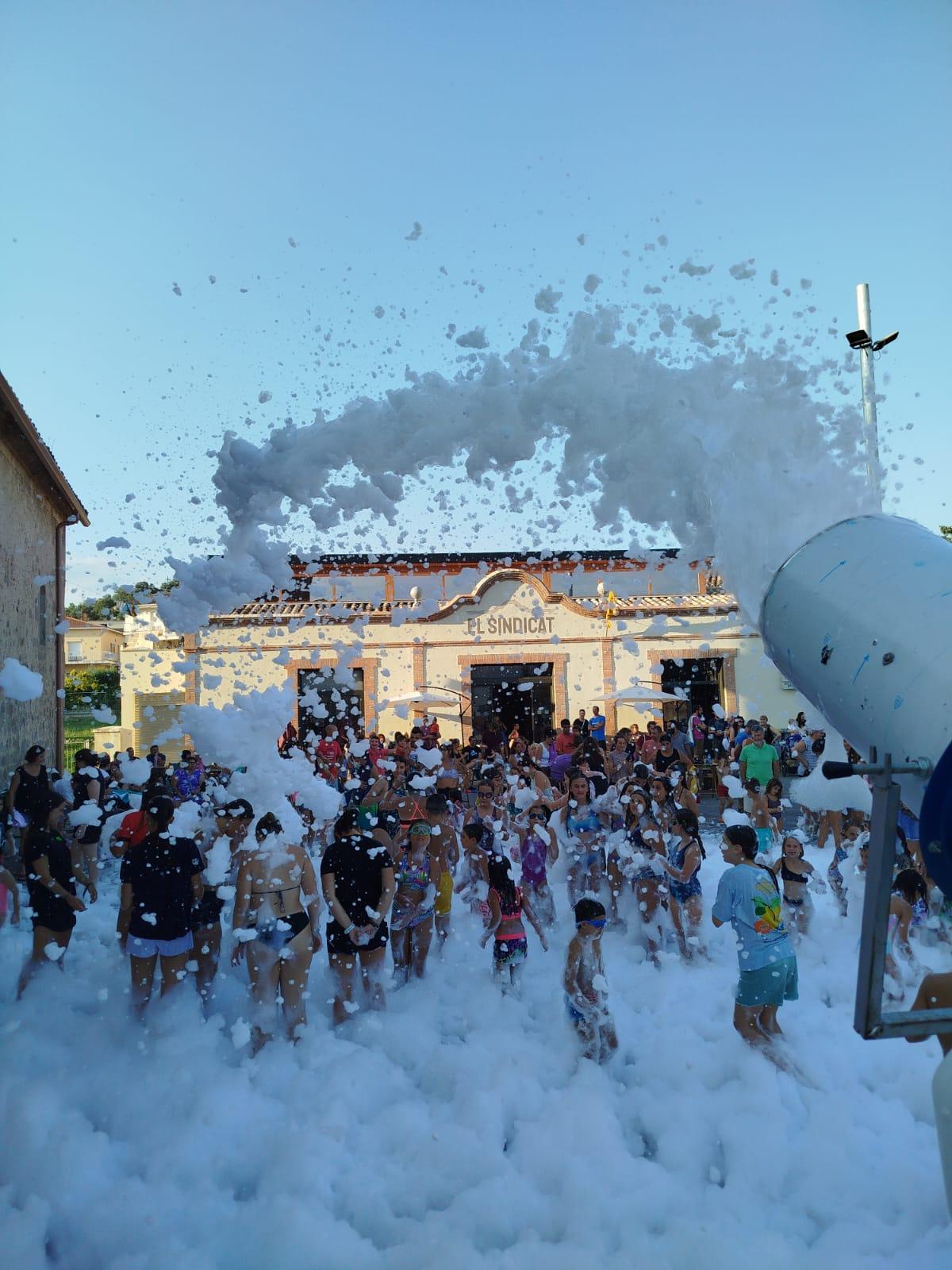 Tradicional festa de l’escuma