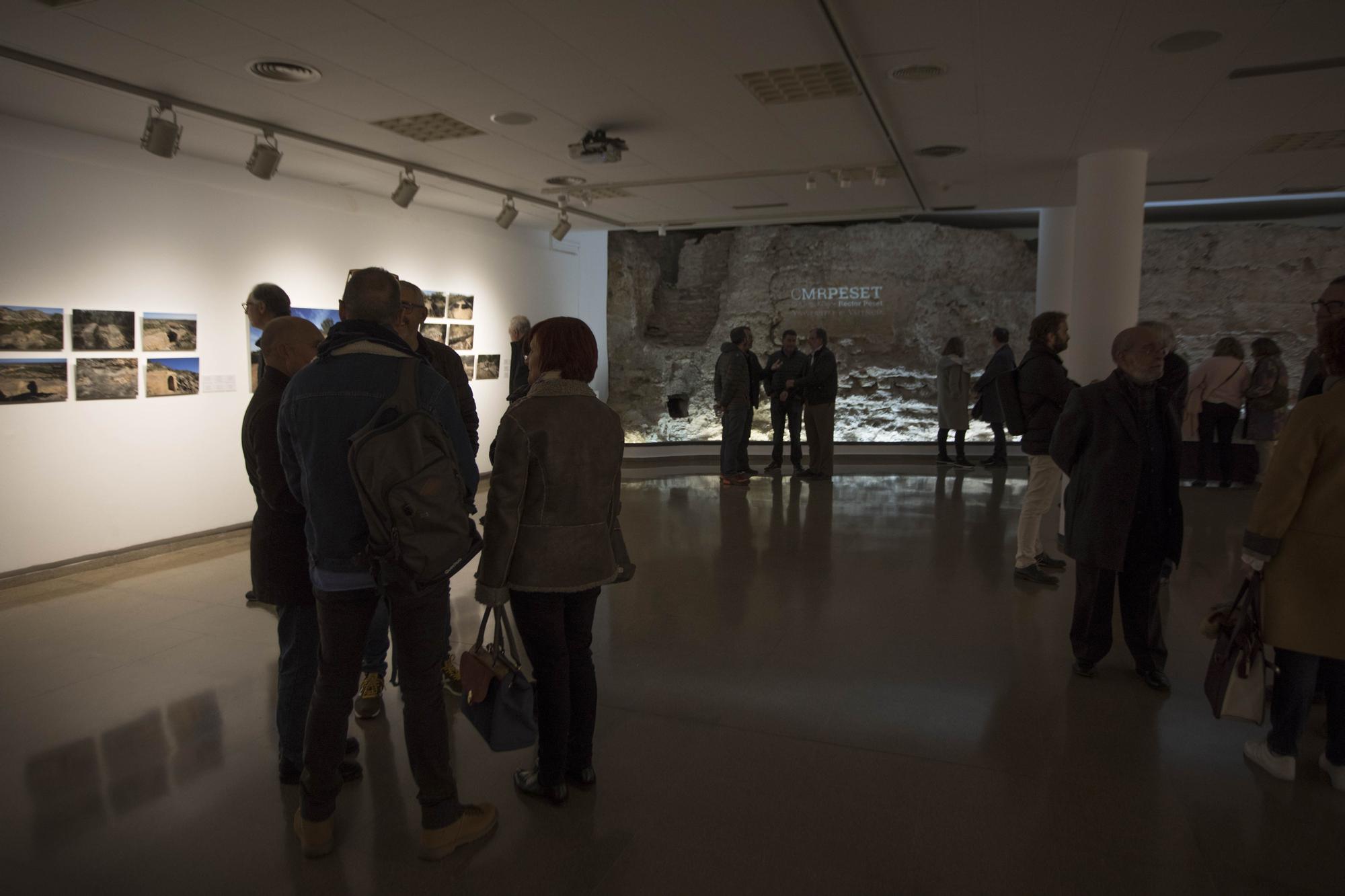 Los restos de la muralla árabe de València que recorren la ciudad