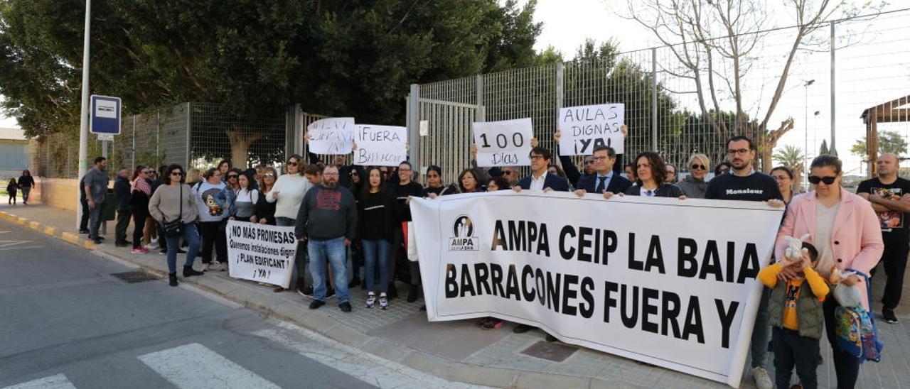 Protesta centenaria en Las Bayas