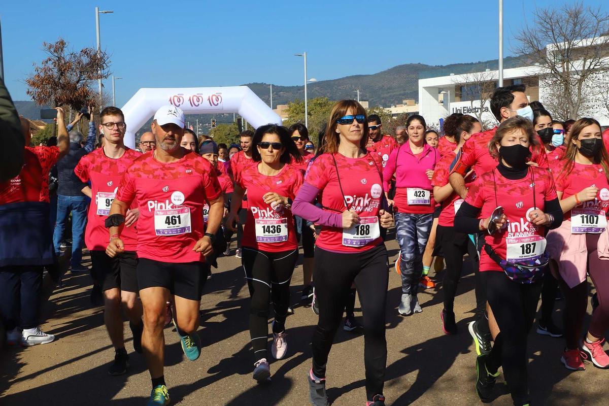 Salida de la Pink Running en 2022.