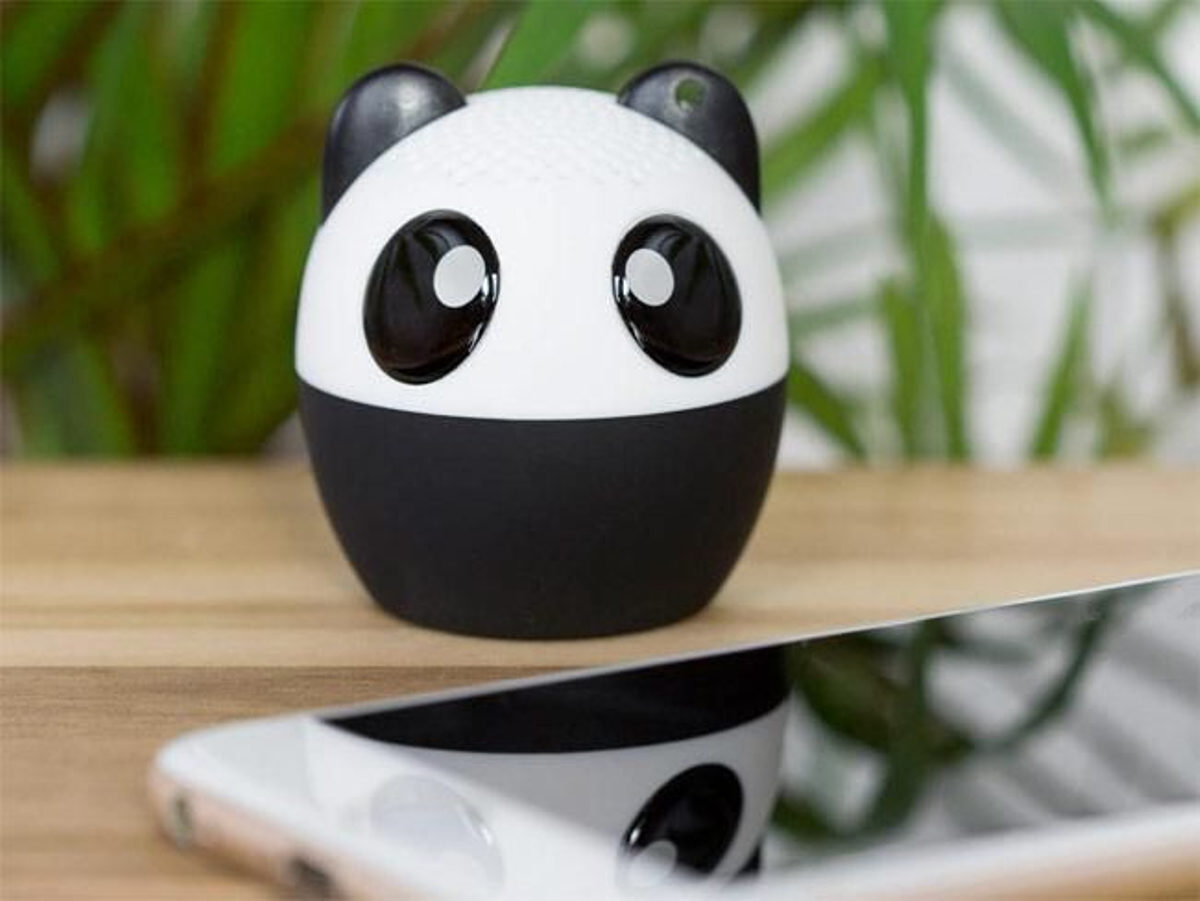 Mini altavoz inalámbrico con forma de panda