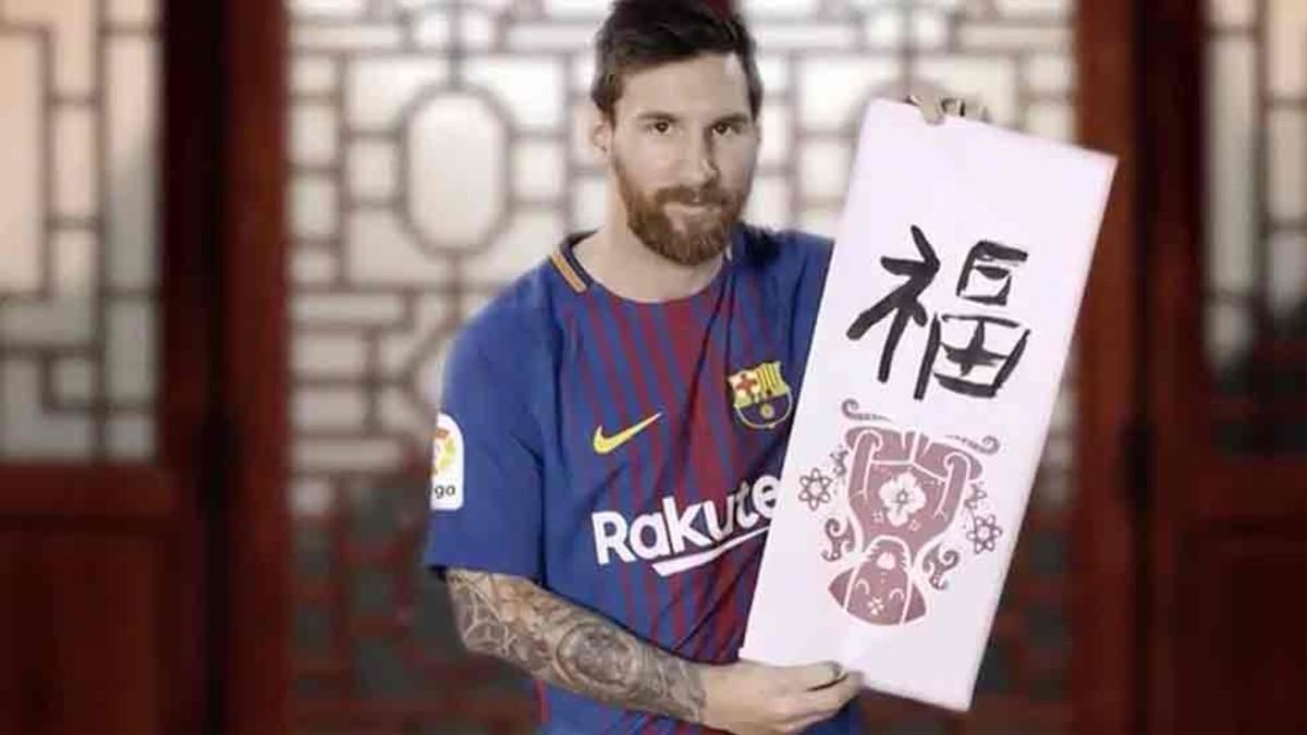 Messi tiene cada vez más influencia en China