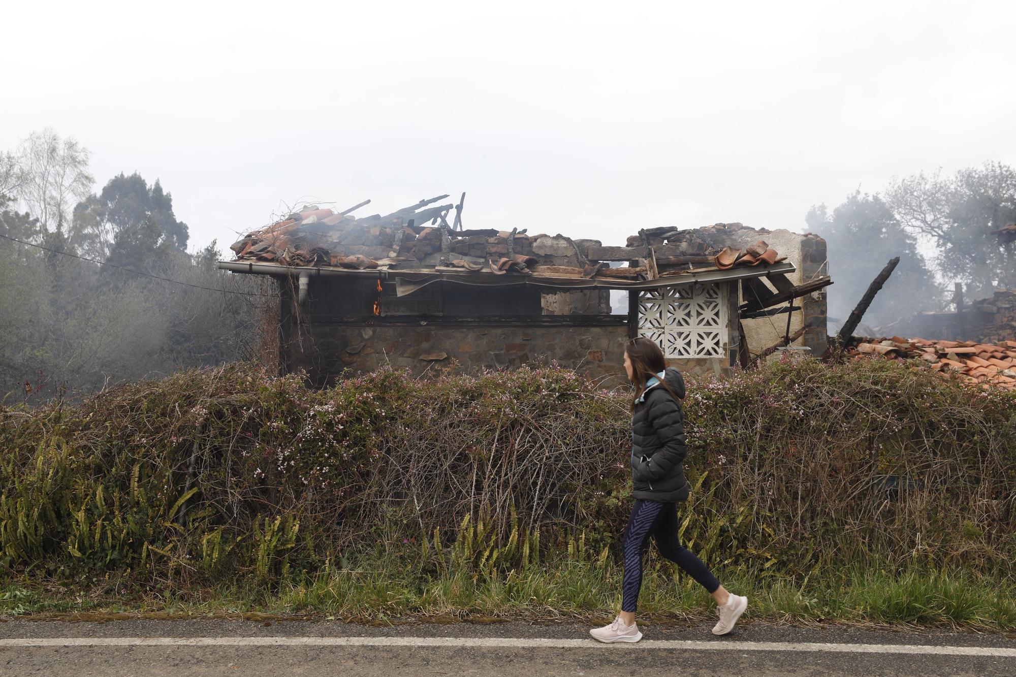 EN IMÁGENES: Gran oleada de incendios en Asturias