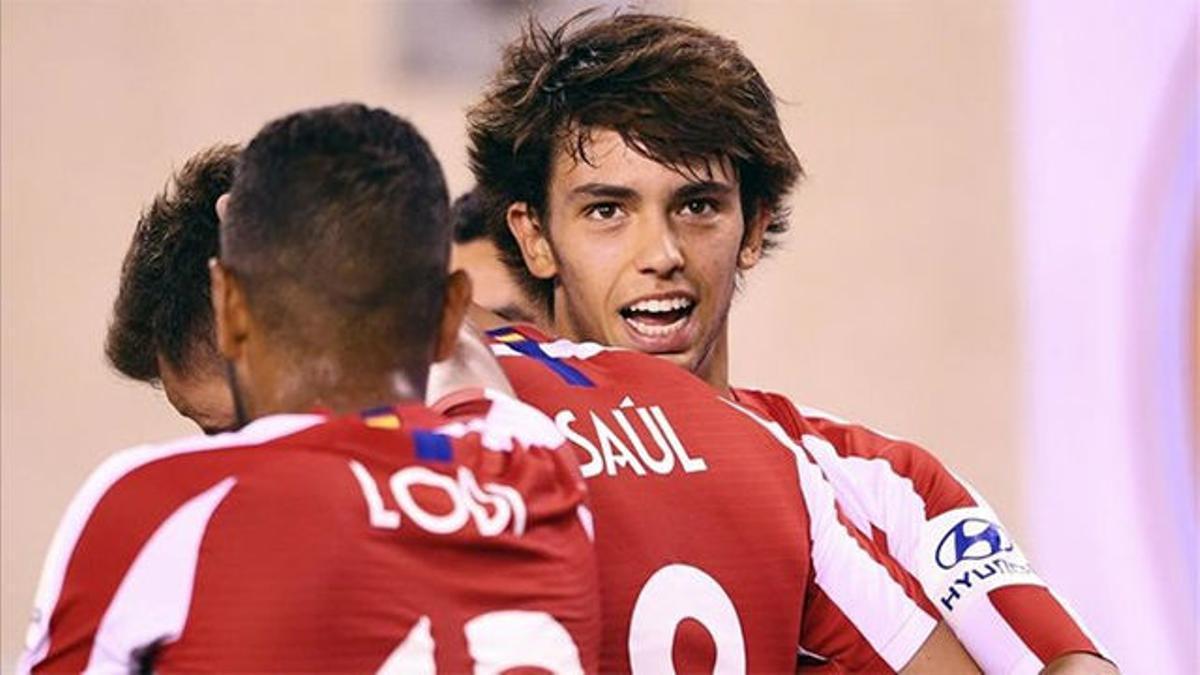 Joao Félix se luce con un doblete ante la Juve