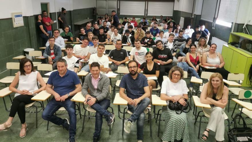 Despedida de los alumnos de FP en el IES Antón Losada Diéguez