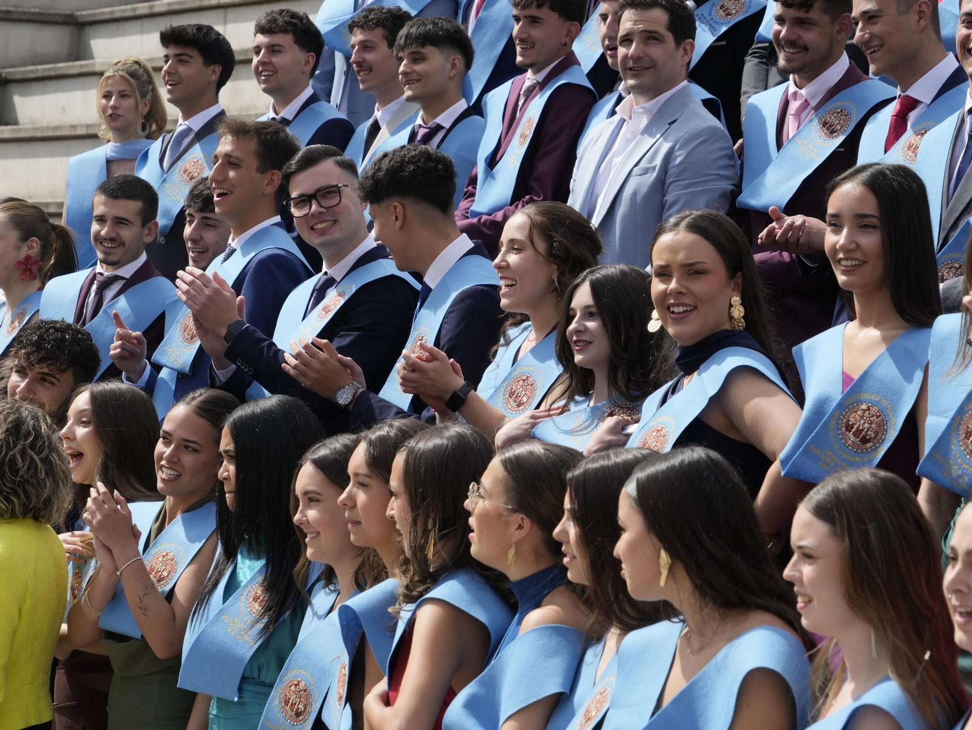 Graduación del alumnado de la Facultad de Educación del Campus Viriato de Zamora