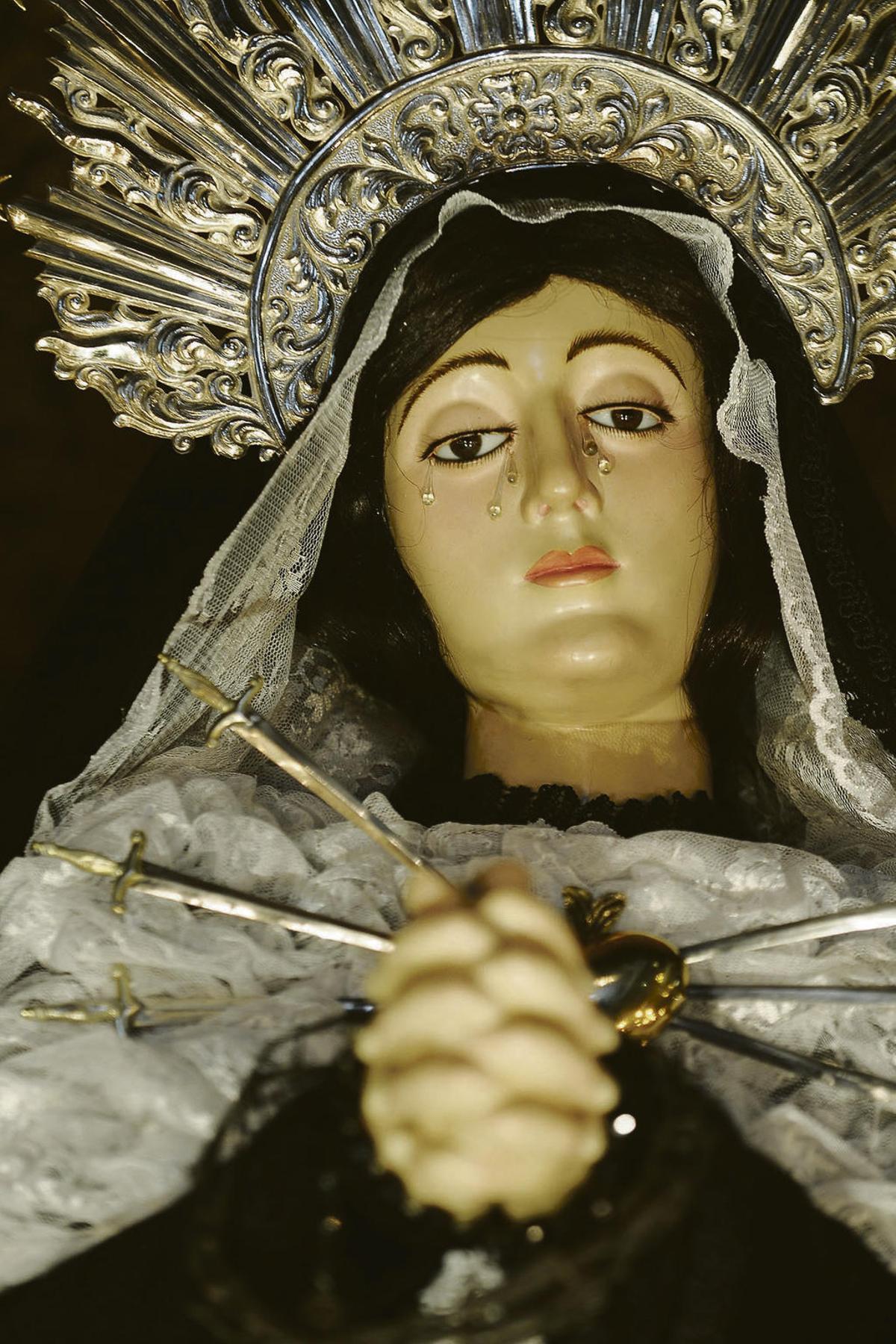 Venturiña, pintor das imaxes da Semana Santa