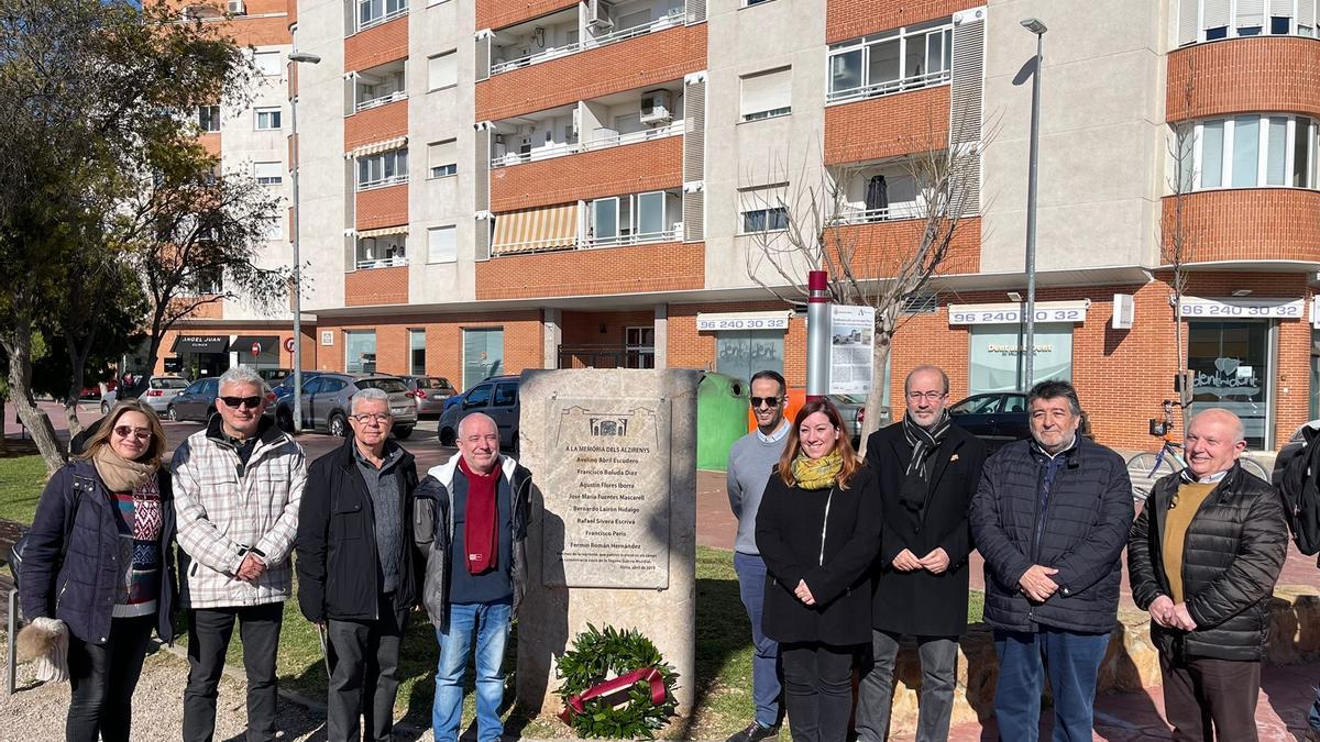 Acto en recuerdo de las víctimas del nazismo.