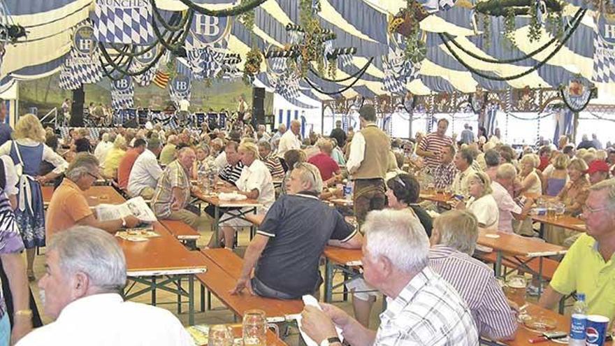 La ´Oktoberfest´ era un evento consolidado en el final de temporada en Calvià.