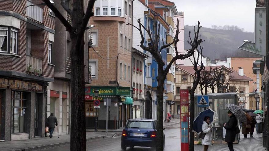 Avenida de la Constitución de Sotrondio.