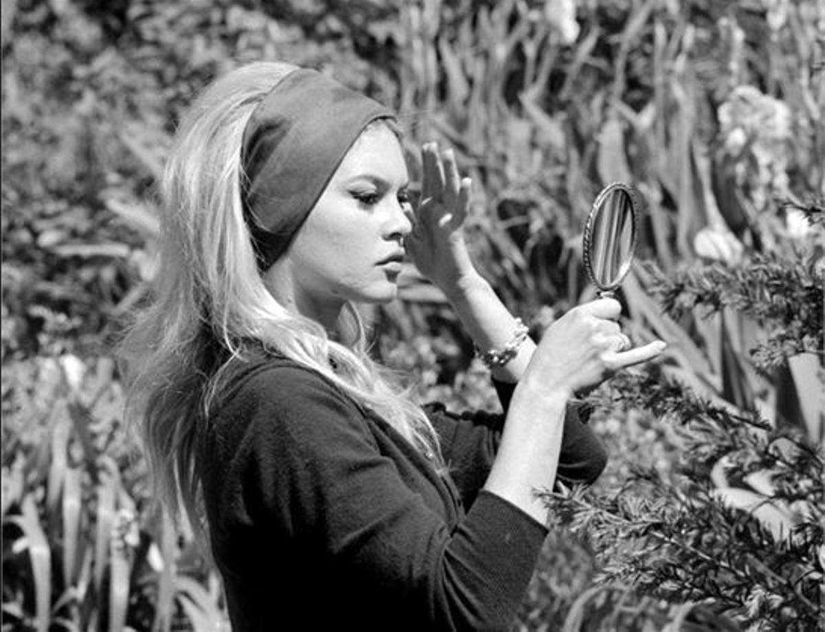 Brigitte Bardot auf Mallorca.