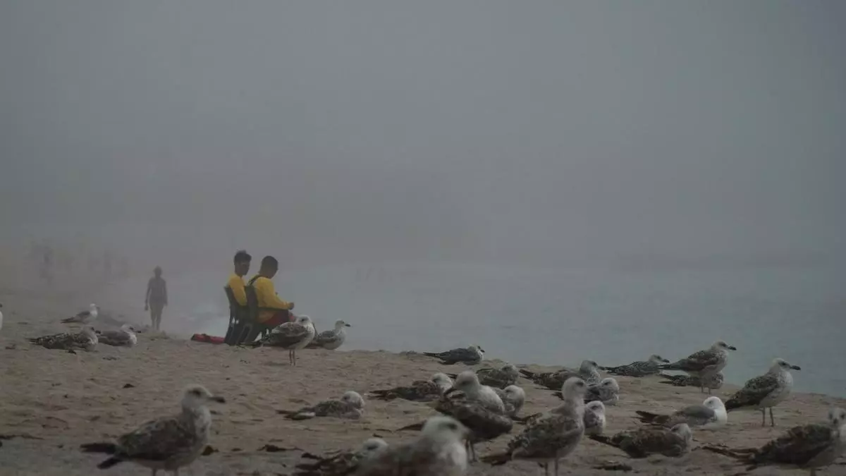 Las temperaturas 'frescas' vuelven a A Coruña este martes
