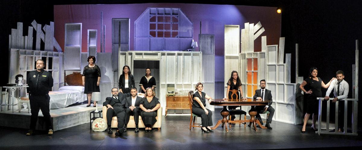 Equipo de la obra 'Agosto'