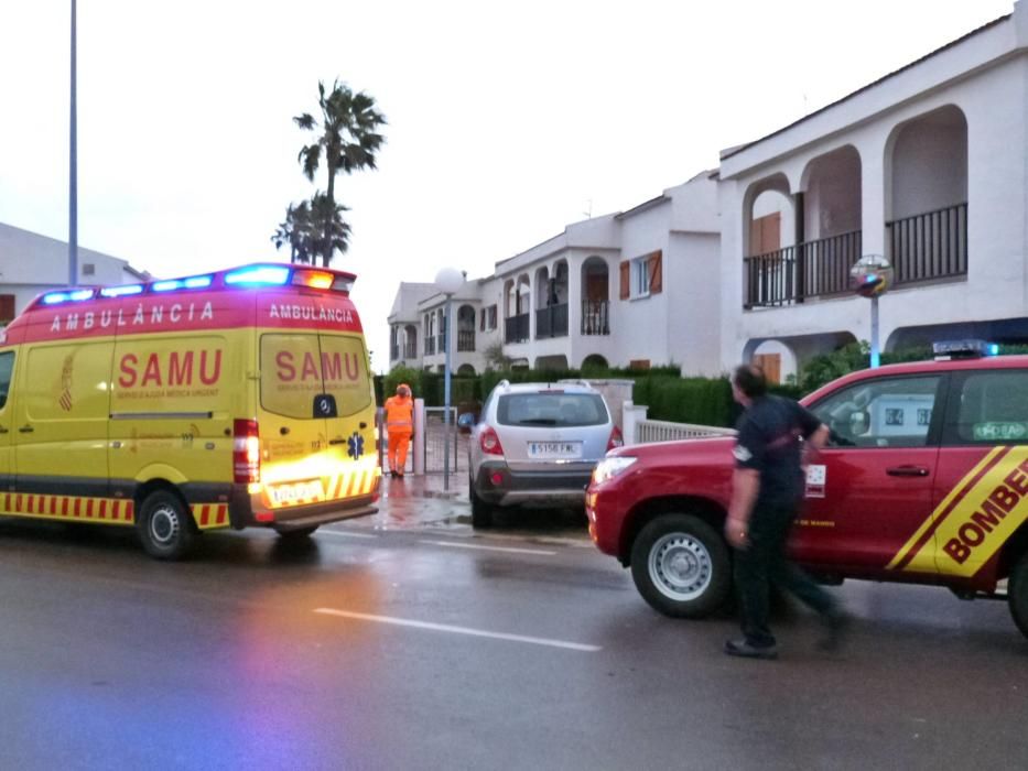 Fallece un hombre en un incendio de un chalet en Vinaròs