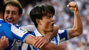 Real Sociedad - Getafe | El gol de Take Kubo