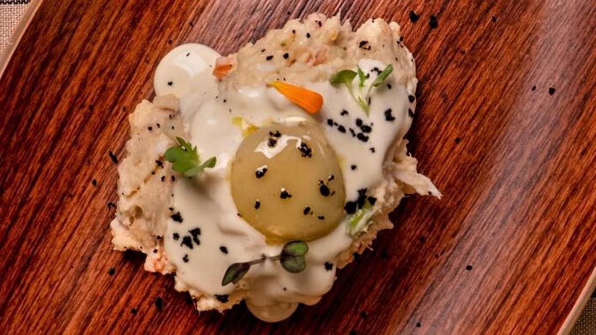 La ensaladilla rusa de Xandra Luque que se sirve en la Clínica Universidad de Navarra en Madrid, desde donde ganó el premio a la mejor ensaladilla de la Comunidad en 2021.