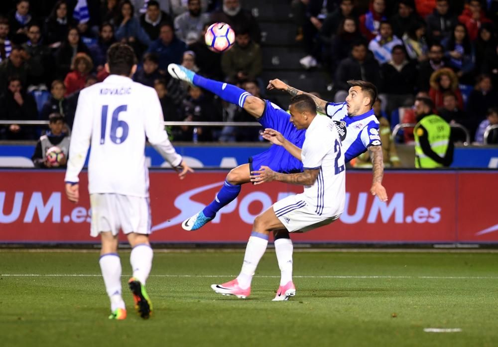 El Dépor cae goleado ante el Madrid