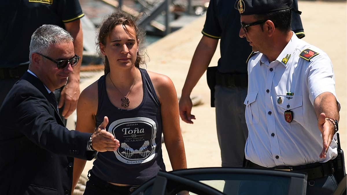 La justicia italiana deja en libertad a Carola Rackete, la capitana de 'Sea Watch'