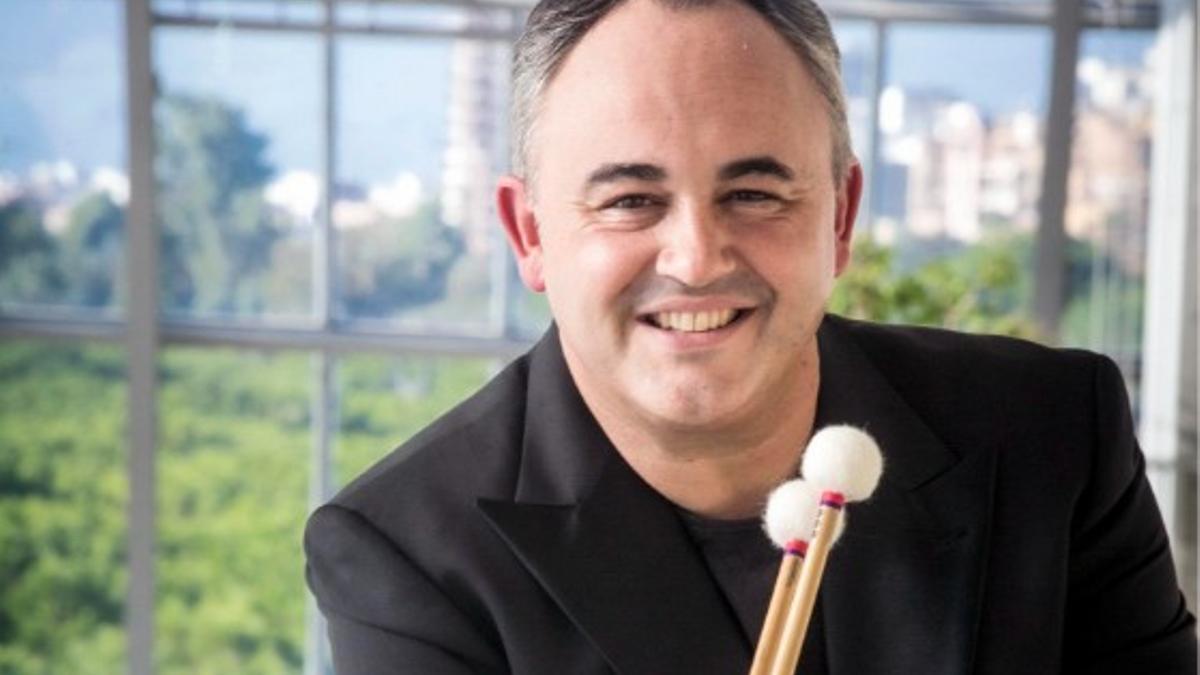 Javier Eguillor en el Palau de la Música.