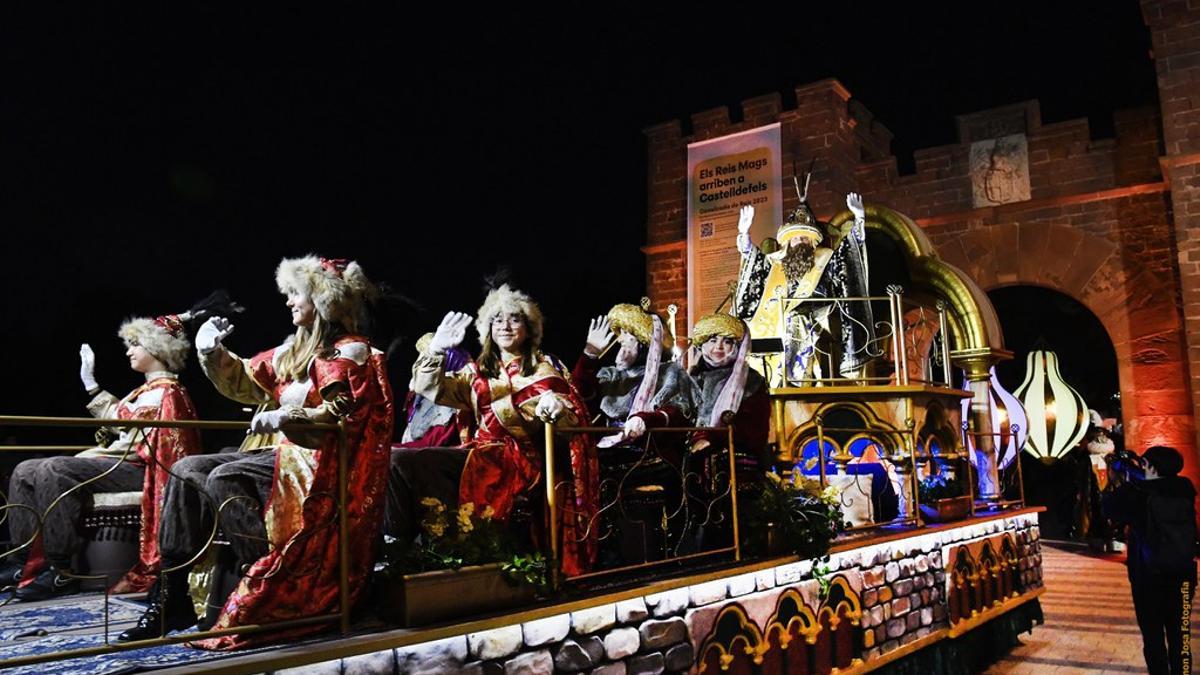 La Cabalgata de Reyes Magos de Castelldefels.