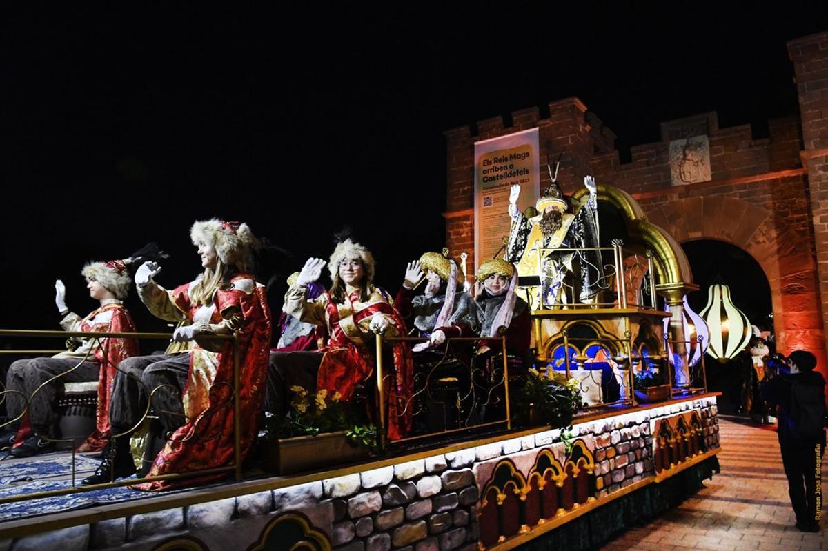 La Cabalgata de Reyes Magos de Castelldefels.