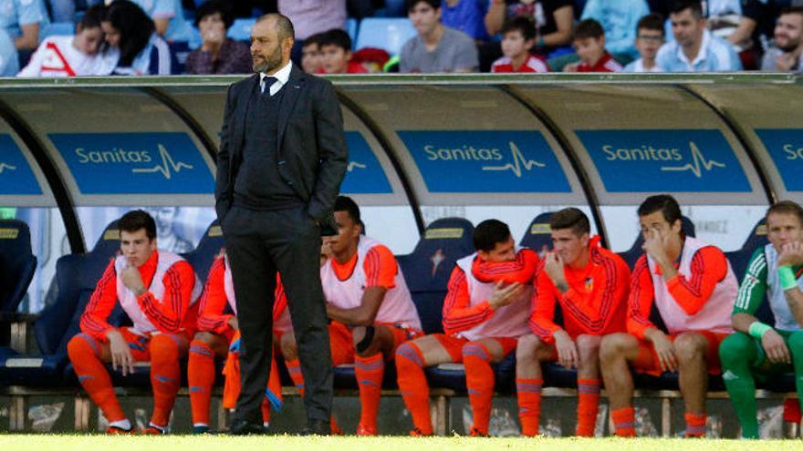 Nuno, entrenador del Valencia CF.