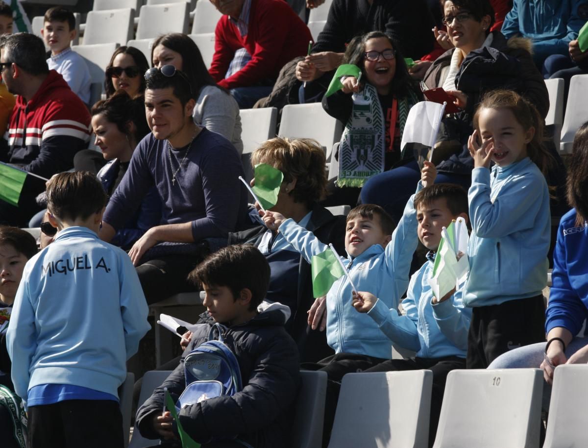 El Arcángel disfruta con la victoria del Córdoba